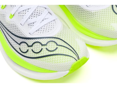 Saucony Women's Endorphin Pro 5 Sneaker, White/Iolite, 8