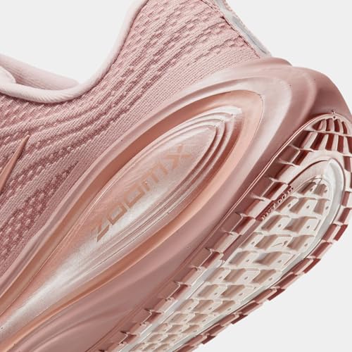 Nike Vomero Plus Women's Road Running Shoes Color: Particle Pink/mtlc Rose Gold-silt Red Style: HV8154-601