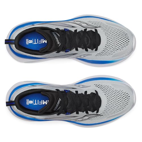 Saucony Men's Omni 22 Sneaker, Cloud/Skydiver, 10.5