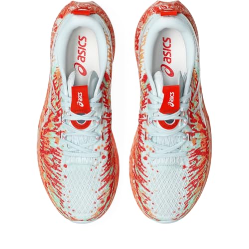 ASICS Men's Noosa TRI 16 Running Shoes, 7, Sky/Cherry Tomato