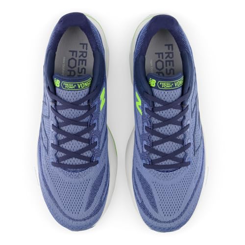 New Balance Men's Fresh Foam X Vongo V6 Running Shoe, Mercury Blue/Thirty Watt, 7 M