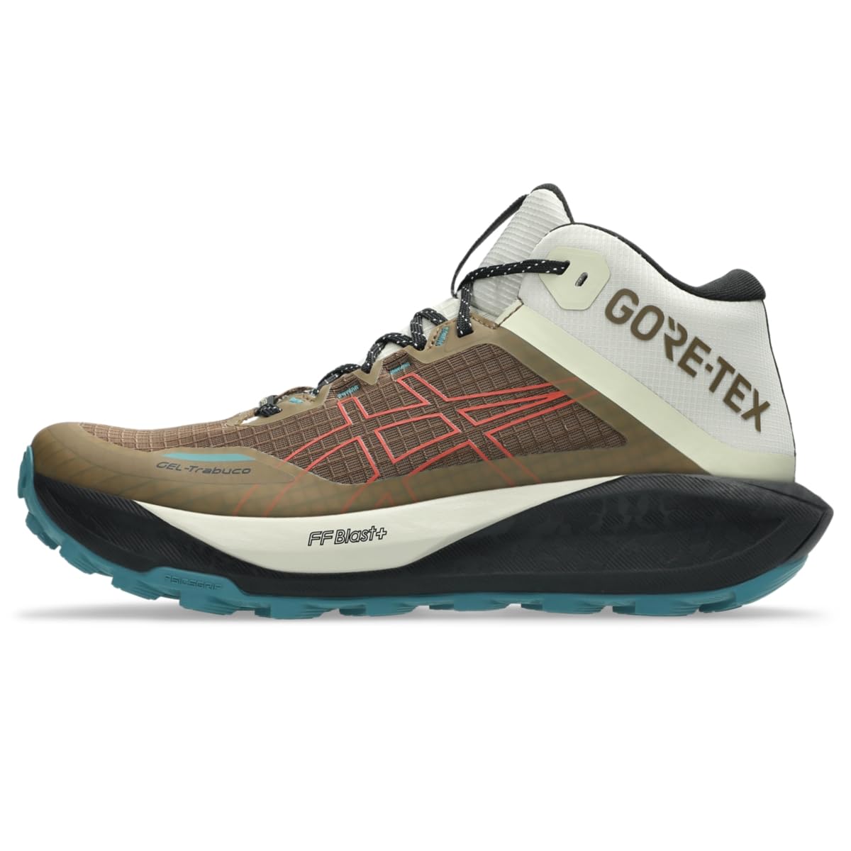 ASICS Men's Gel-Trabuco MT GTX Trail Running Shoes, 6, Clay Canyon/Spice Latte - product image