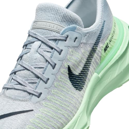 Nike Invincible 3 Women's Road Running Shoes (DR2660-009, Pure Platinum/Cool Grey/Vapor Green/Dark Obsidian) Size 10