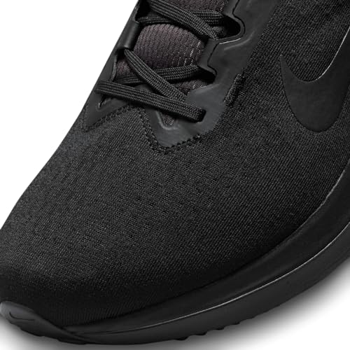 Nike Men's Air Winflo 10 Sneaker, Black Black Black Anthracite, 8 US