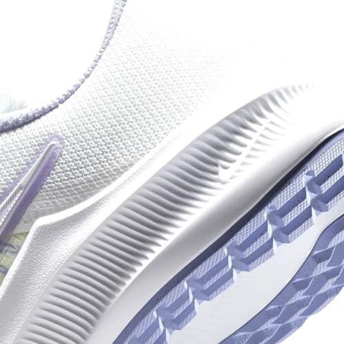 Nike Women's Downshifter 11 Sneaker, White Lime Ice 3413 102, 9.5 US