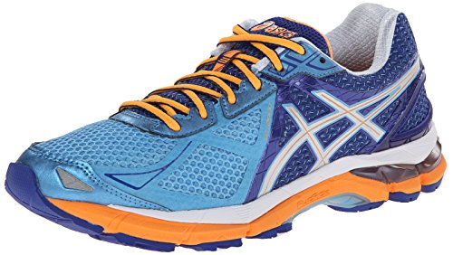 ASICS Women's GT-2000 3 Trail Running Shoe Soft Blue/Silver/Deep Blue 5 B - Medium
