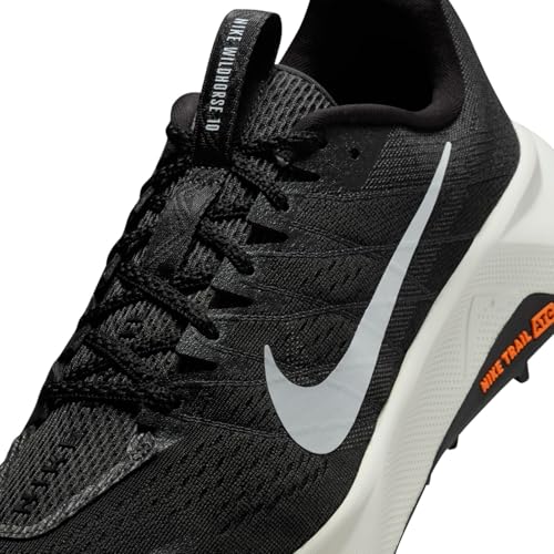 Nike Wildhorse 10 Men's Trail Running Shoes (FV2338-001, Black/Anthracite/Platinum Tint/Wolf Grey) Size 8.5