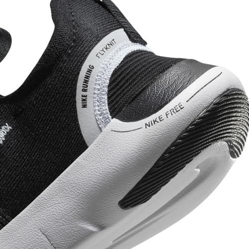 Nike Free RN NN Women's Road Running Shoes (DX6482-002, Black/Anthracite/White) Size 5