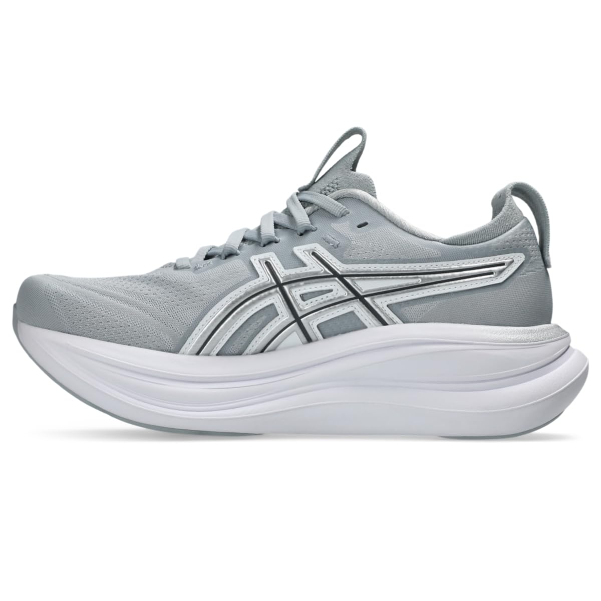 ASICS, Women's, Gel-Nimbus 28 ATC, Piedmont Grey/Pure Silver, 9.5, Medium