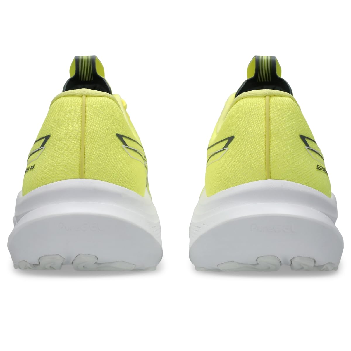 ASICS Men's GT-2000 14 Running Shoes, 9.5, Citron/Steel Grey
