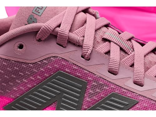New Balance Men's FuelCell Rebel V5 Running Shoe, Pink Heat/Rosewood, 11.5
