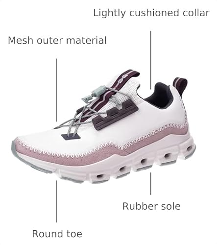 On Women's Cloudaway Sneakers, Ice/Moss, White, 9 Medium US
