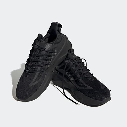 Adidas Men's AlphaBoost V1 Running Shoe, Black/Grey/Carbon, 13