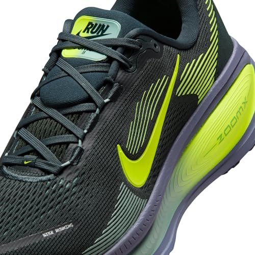 Nike Men's Vomero 18 Seaweed/Volt/Cannon/Sanded Purple 11 Medium