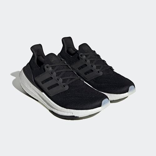 adidas Men’s Ultraboost Light Running Shoes (Ultraboost 23) Black/Black/Crystal White 4