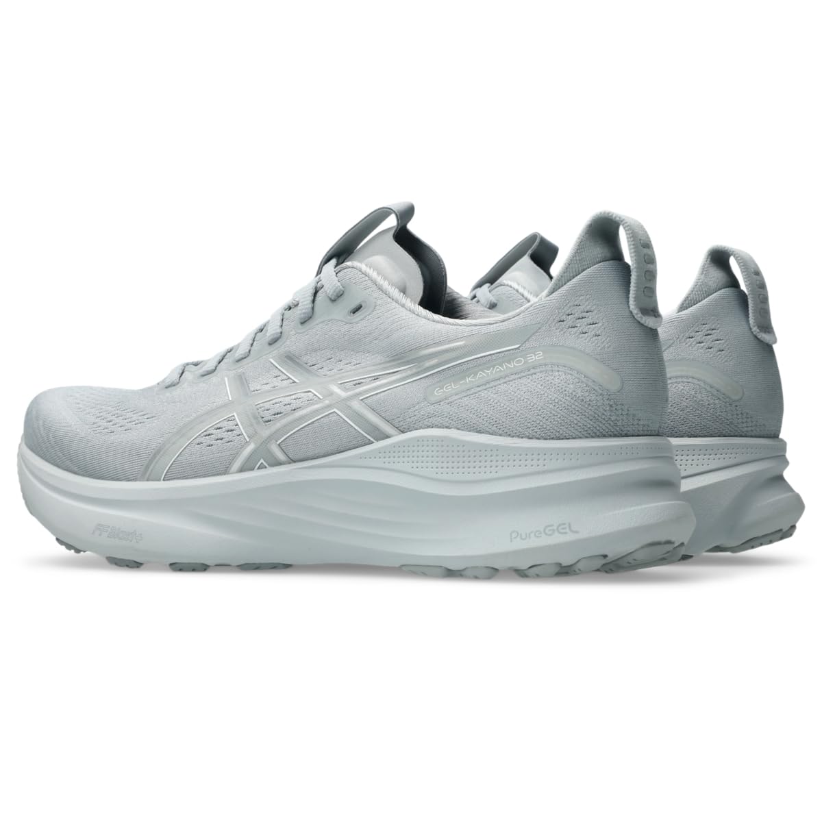 ASICS Men's Gel-Kayano 32 Running Shoes, 11.5, Piedmont Grey/Gravel