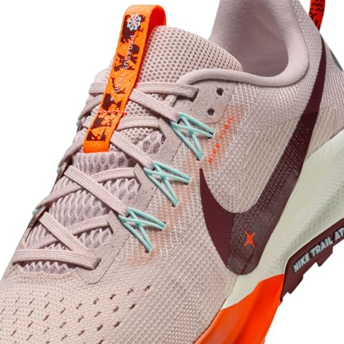 Nike Pegasus Trail 5 Women's Running Shoes (Silt Red/Hyper Crimson/Sail/Dark Team Red) Size 8