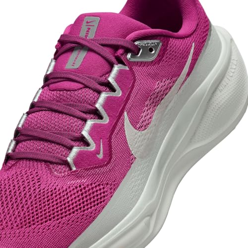 Premium Women's Pegasus 41 (500 - Hot Fuchsia/Metallic Silver-Light Silver) by Nike