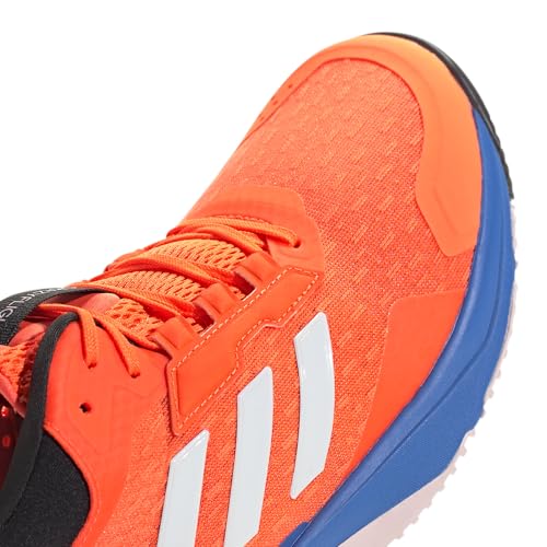 adidas Men's Crazyflight 6 Mid Top, Team Solar Orange/Zero Metallic/Bright Royal, 11.5
