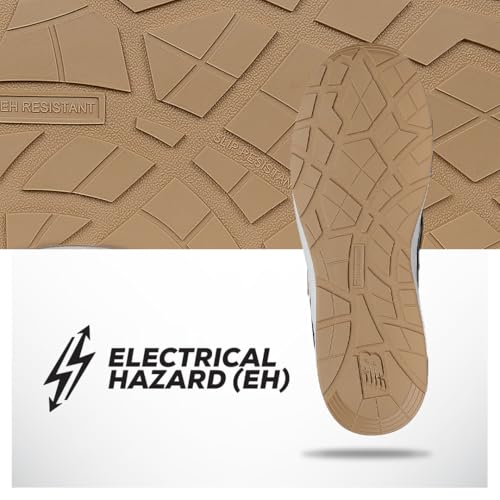 Men's New Balance Elite Lite Safety Work Shoes in Blue Coffee alternate view 4