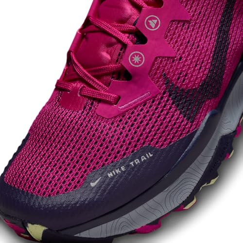 NIKE Women's WMNS React Wildhorse 8Low, Fireberry Purple Ink Fierce Pink, 5.5 US - alternate view 5