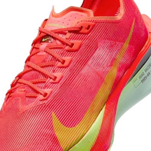Men's Vaporfly 4 (600 - Bright Crimson/Lime Blast-Mint Foam)