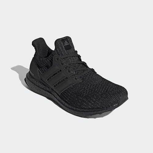 adidas Men's Ultraboost 4.0 DNA, Black/Black/Active Red, 9