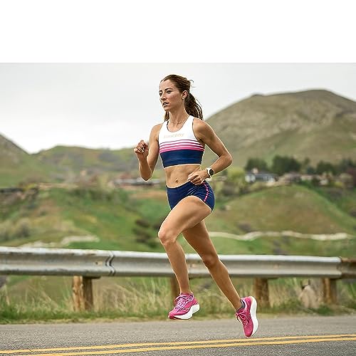 Saucony Women's Endorphin Pro 3 Running Shoe, Prospect Quartz, 5 Medium