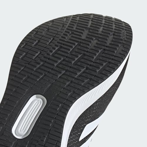 Adidas Men's Run Falcon 5, Black/White/Black, 10