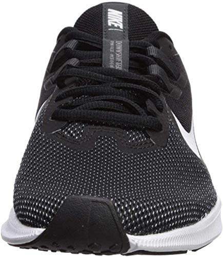 Nike Downshifter 9 Women's Running Shoes, Lightweight Mesh Women's Sneakers, Black/White - Anthracite - Cool Grey, 6