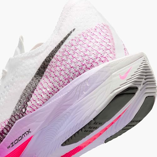 Nike Vaporfly 3 Women's Road Racing Shoes (DV4130-104, White/Vivid Purple/Purple) Size 7