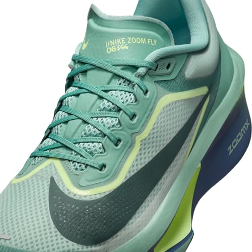 Nike Zoom Fly 6 Men's Road Racing Shoes (Cannon/Light Silver/Cobalt Bliss/Seaweed) Size 10.5