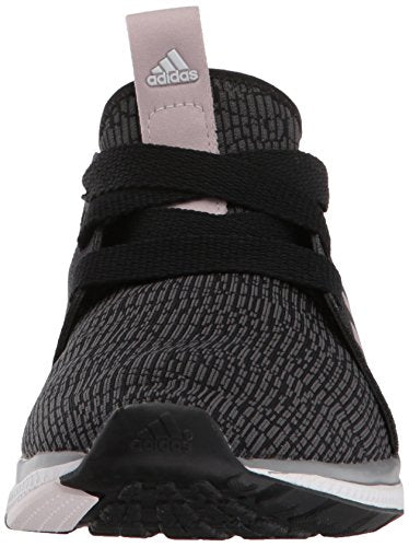 adidas Performance Women's Edge Lux Running Shoe, Black/Vapour Grey Metallic/Orchid Tint, 10.5 M US