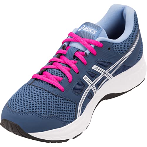 ASICS Women's Gel-Contend 5 Running Shoes, 11M, Grand Shark/White