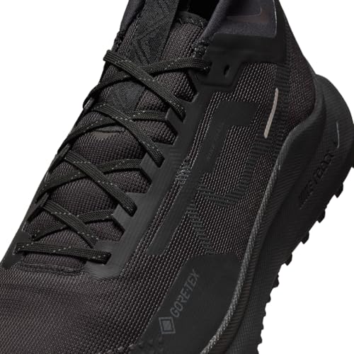 NIKE React Pegasus Trail 4 Gore-Tex Men's Trainers, Black Anthracite Velvet Brown 002, 7.5 US