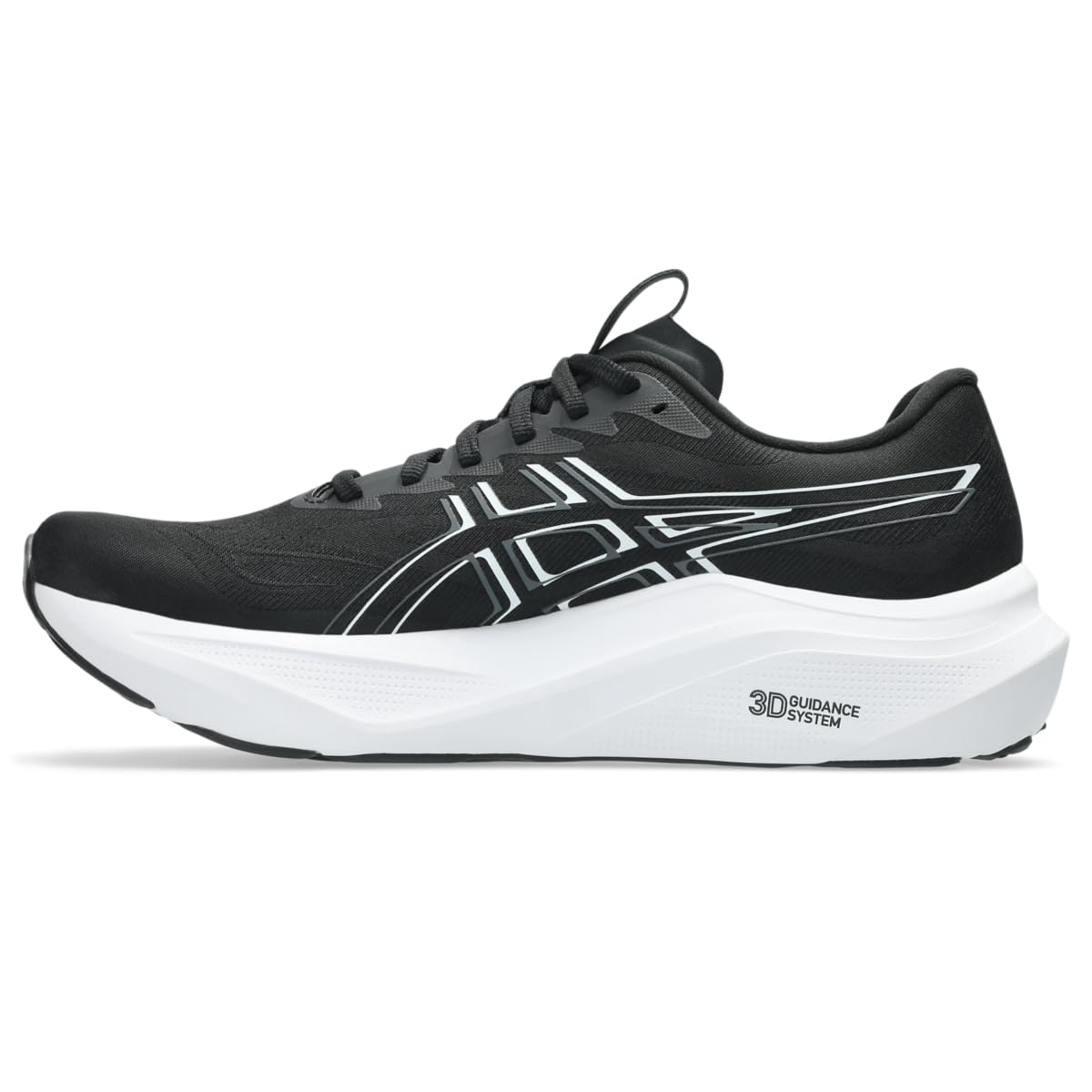 ASICS Men's GT-2000 14 Running Shoes, 10, Black/White - alternate product view 4