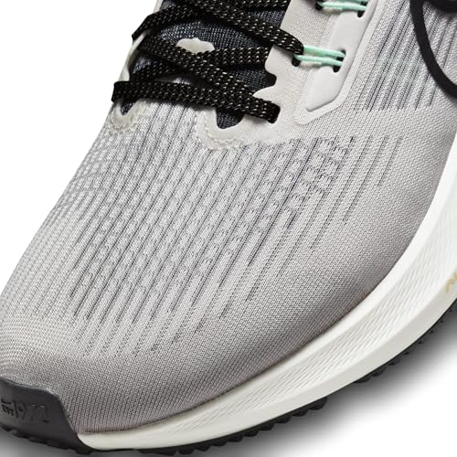 Nike Air Zoom Pegasus 39 Mens Running Trainers DH4071 Sneakers Shoes (UK 7.5 US 8.5 EU 42, Phantom Black sail Mint Foam 004)