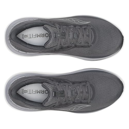Saucony Men's Echelon 10 Sneaker, Grey, 10.5 Wide
