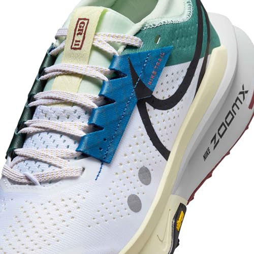 Nike Zegama 2 Women's Trail Running Shoes (FD5191-101, White/Bicoastal/Court Blue/Black) Size 7 - alternate view 6