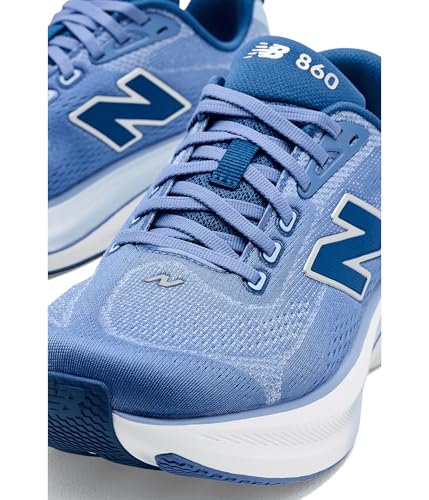 New Balance Women's Fresh Foam X 860v15 Running Shoe, Fairweather Blue/Silver Metallic, 9
