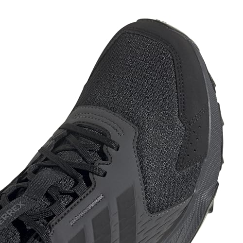 Adidas Mens Terrex Tracefinder 2 Trail Running, Black/Black/Grey, 9.5