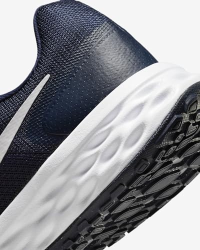 NIKE Revolution 6 Men's Trainers Sneakers Shoes DC3728 (Midnight Navy/Obsidian/Ashen Slate/White 401) UK7 (EU41)