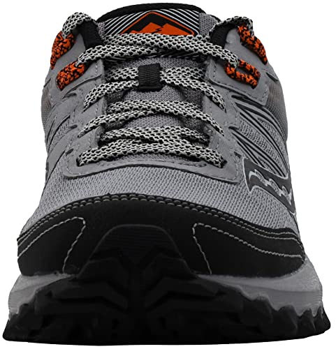 Saucony Men's Excursion Tr14 Grey/Orange Trail Running Shoe 13 M US