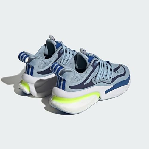 Adidas Mens Alphaboost V1 Wonder Blue/Lucid Lemon/Team Royal Blue 10.5