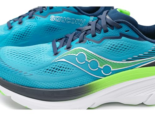 Saucony Men's Guide 19 Sneaker, Cobalt/Navy, 10.5