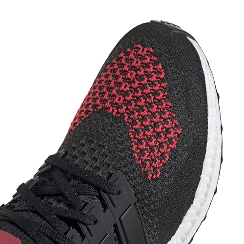 Adidas Mens Ultraboost 1.0 Sportswear, Black/Black/Lucid Red, 12.5