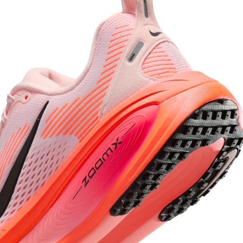Nike Vomero 18 Women's Road Running Shoes (HM6804-600, Atmosphere/Bright Crimson/Crimson Bliss/Black) Size 6