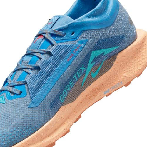 Men's React Pegasus Trail 5 GORE-TEX (400 - Blue Beyond/Blue Void-Copper Moon) - alternate view 8