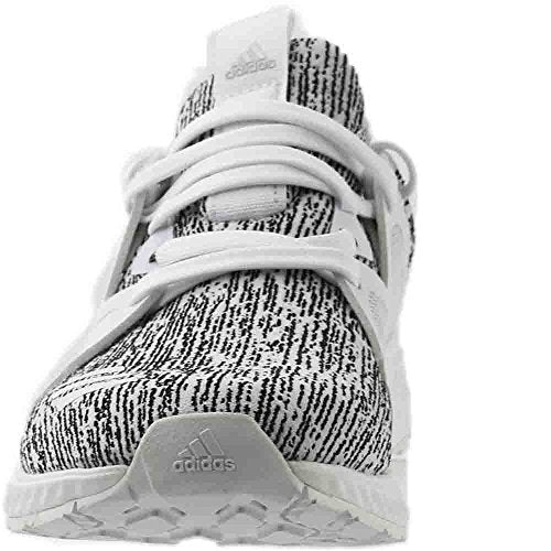 Adidas Performance Women's Edge lux 2 Shoe, White/White/Metallic Silver, 5 Medium US
