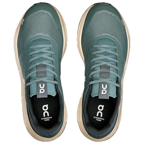 On Cloudnova TT - Men's Casual Running Shoes (Green/White) Size 9.5